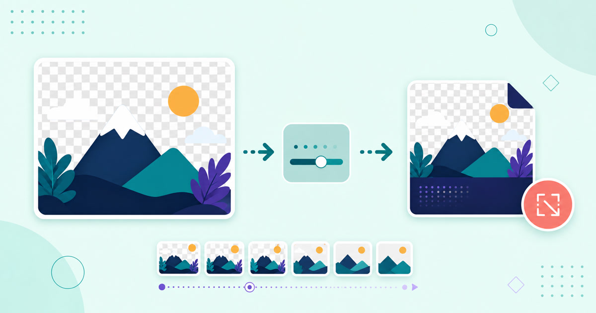 Illustrated PNG image becoming a smaller file while keeping its dimensions