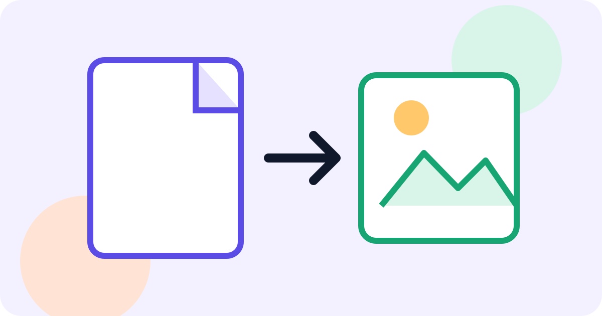Illustrated PDF pages becoming crisp PNG images